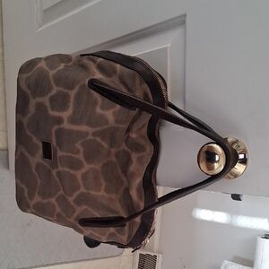 Stuart Writzman Giraffe Print Tote Bag